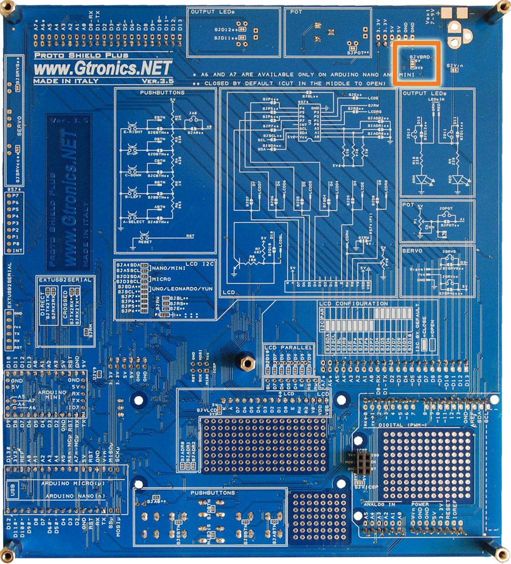 SJVBRD on the Proto Shield Plus